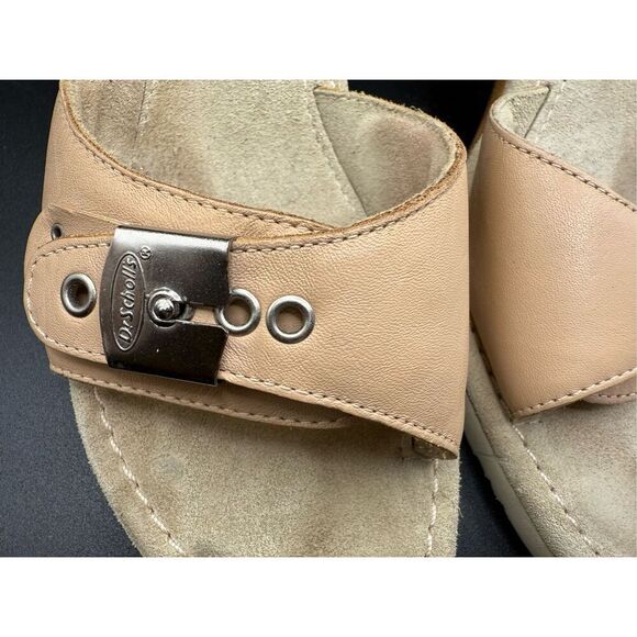 Dr. Scholls Willow Tan Slip-On Leather Shoe Sz. 8 Hard to Find - Picture 11 of 12